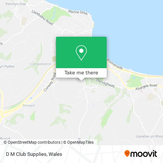 D M Club Supplies map