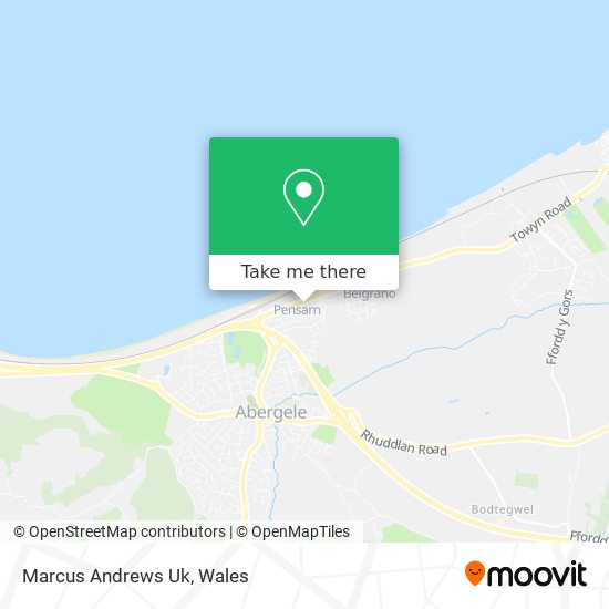 Marcus Andrews Uk map