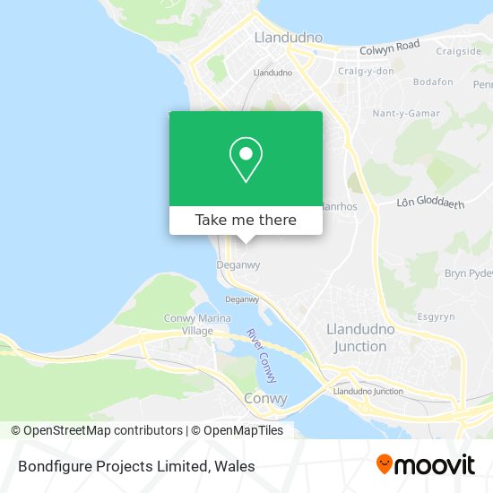 Bondfigure Projects Limited map