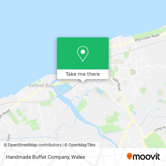 Handmade Buffet Company map