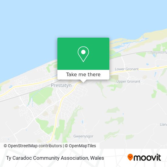 Ty Caradoc Community Association map