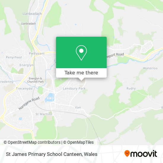 St James Primary School Canteen map