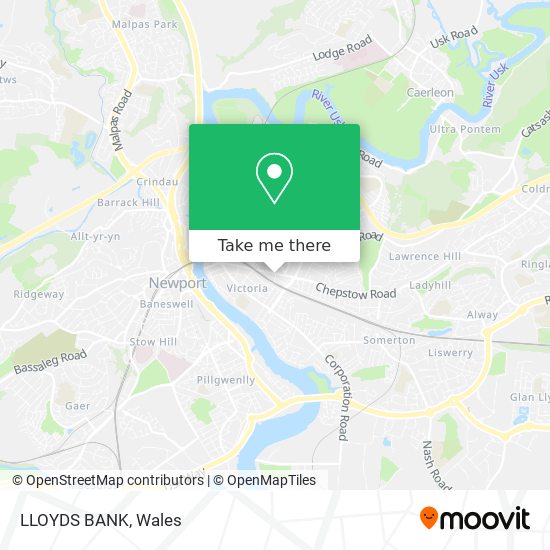 LLOYDS BANK map