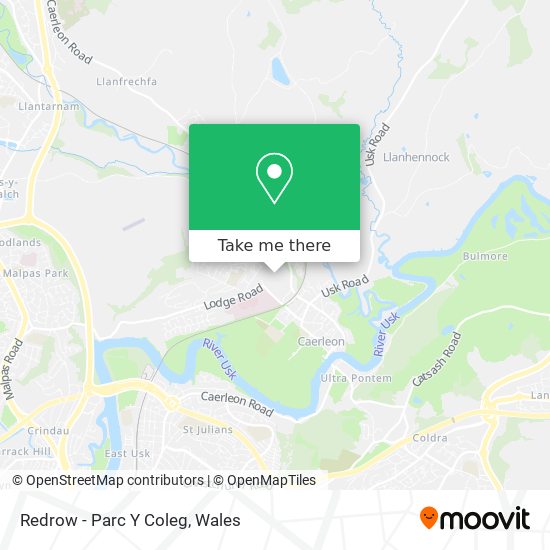 Redrow - Parc Y Coleg map