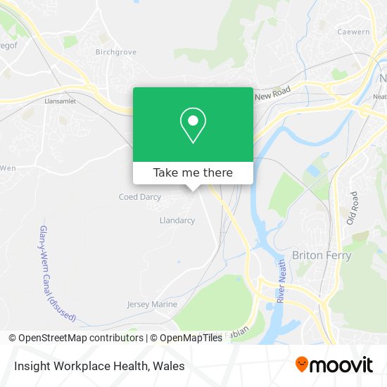 Insight Workplace Health map