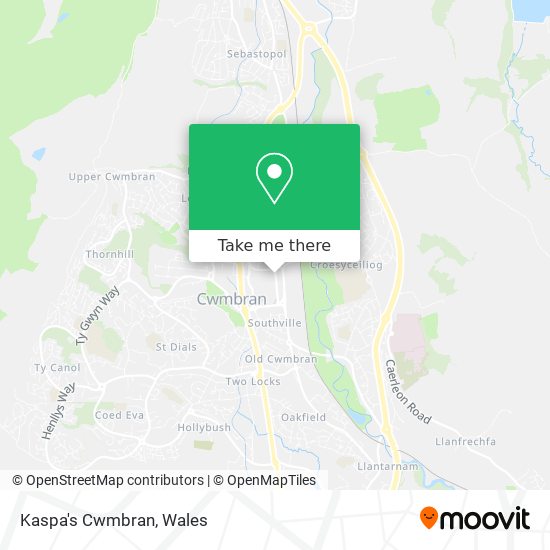 Kaspa's Cwmbran map