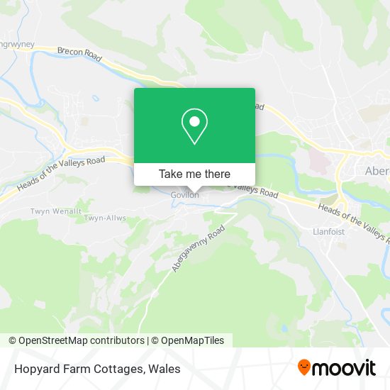 Hopyard Farm Cottages map