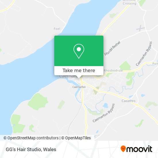 GG's Hair Studio map