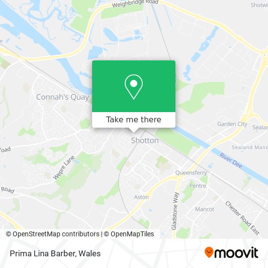 Prima Lina Barber map