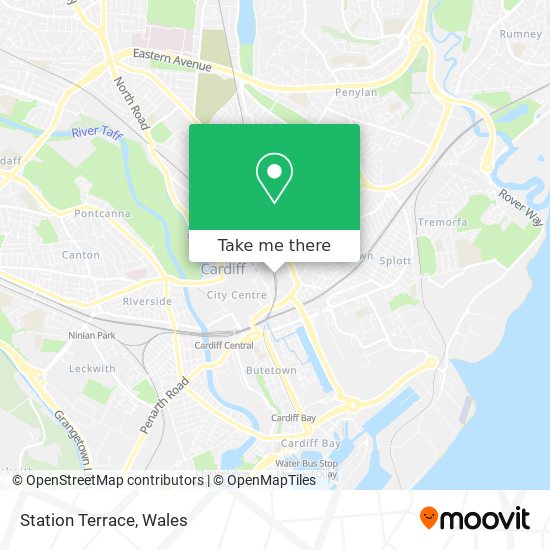Station Terrace map