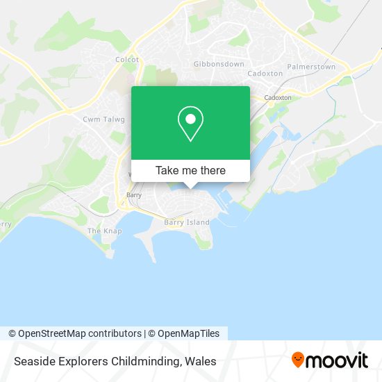 Seaside Explorers Childminding map