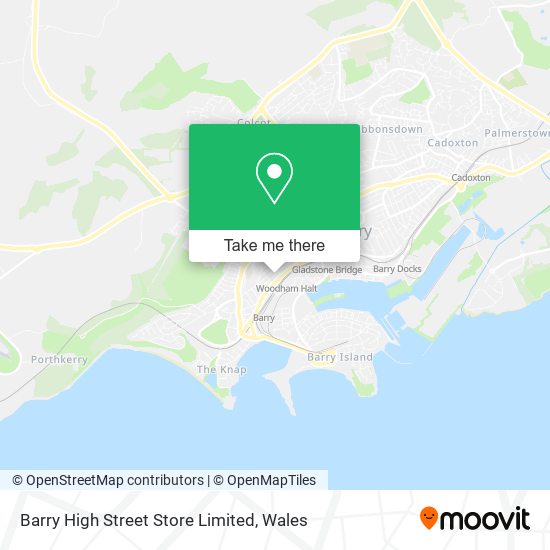 Barry High Street Store Limited map