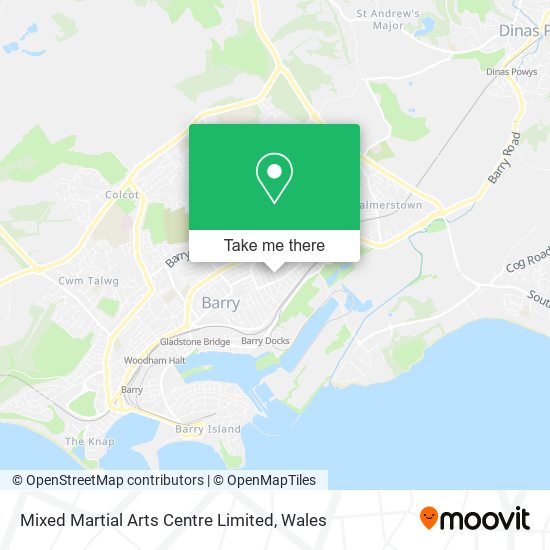 Mixed Martial Arts Centre Limited map