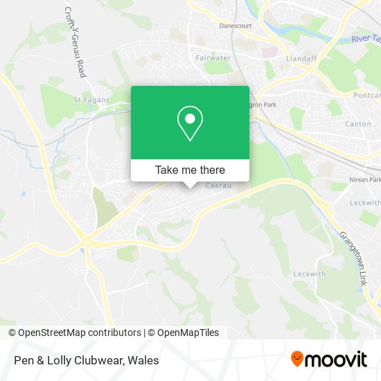 Pen & Lolly Clubwear map