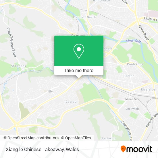 Xiang le Chinese Takeaway map