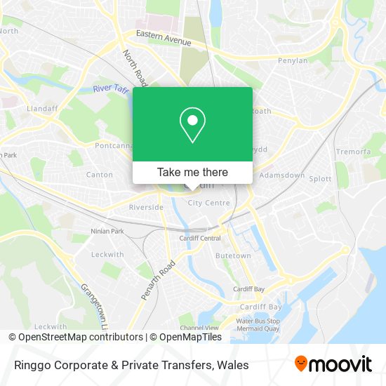 Ringgo Corporate & Private Transfers map