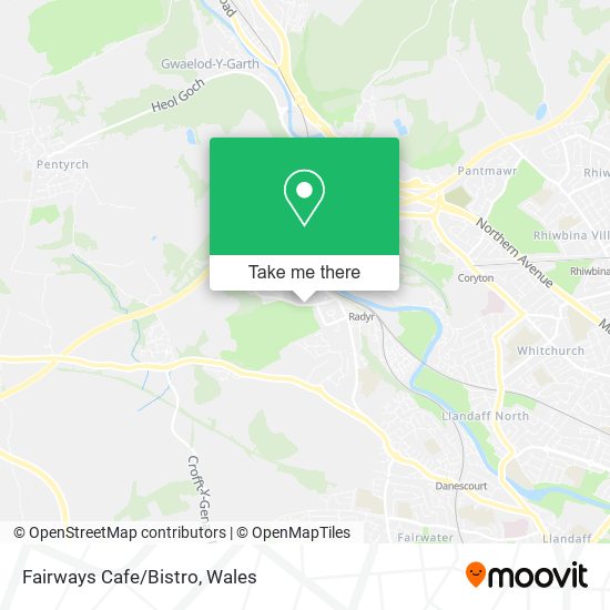 Fairways Cafe/Bistro map