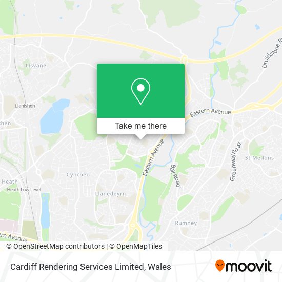 Cardiff Rendering Services Limited map