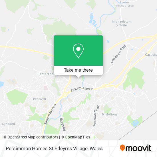 Persimmon Homes St Edeyrns Village map