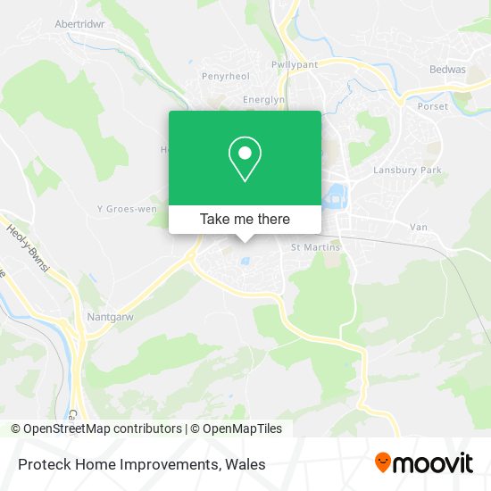 Proteck Home Improvements map