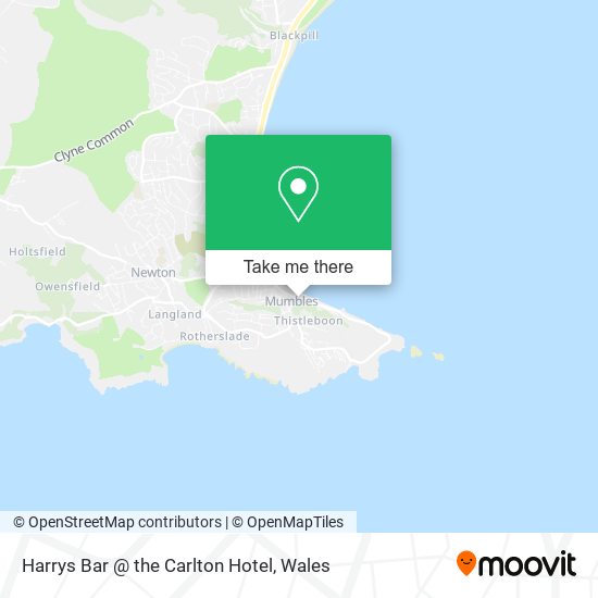 Harrys Bar @ the Carlton Hotel map