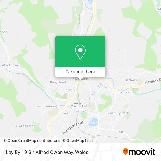 Lay By 19 Sir Alfred Owen Way map