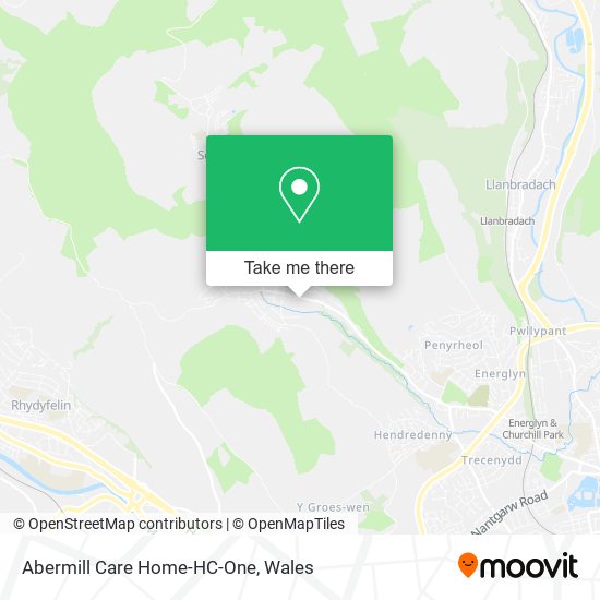 Abermill Care Home-HC-One map