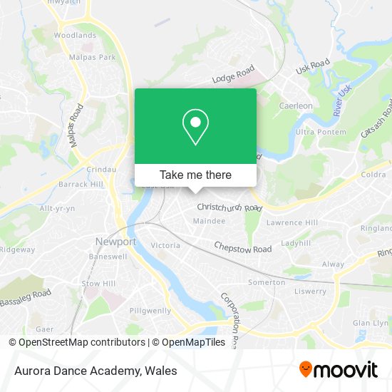 Aurora Dance Academy map