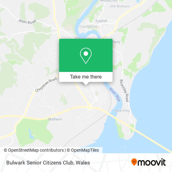 Bulwark Senior Citizens Club map