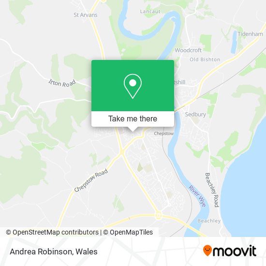 Andrea Robinson map