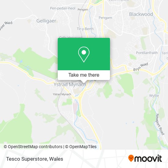 Tesco Superstore map