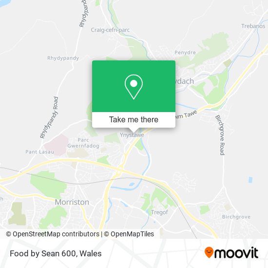 Food by Sean 600 map