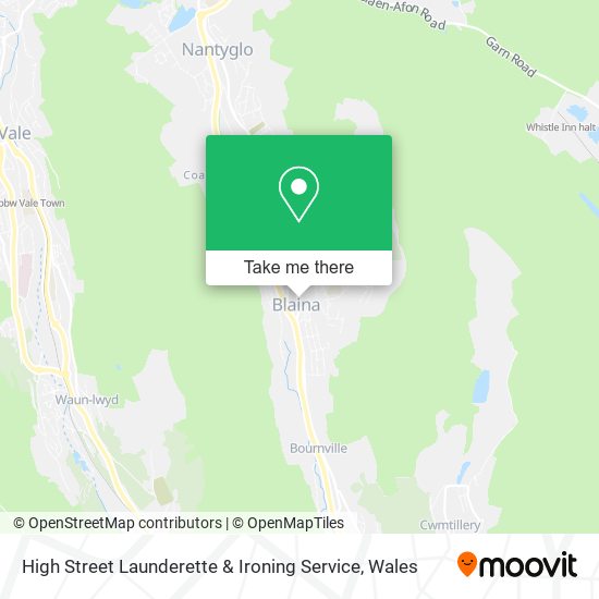 High Street Launderette & Ironing Service map