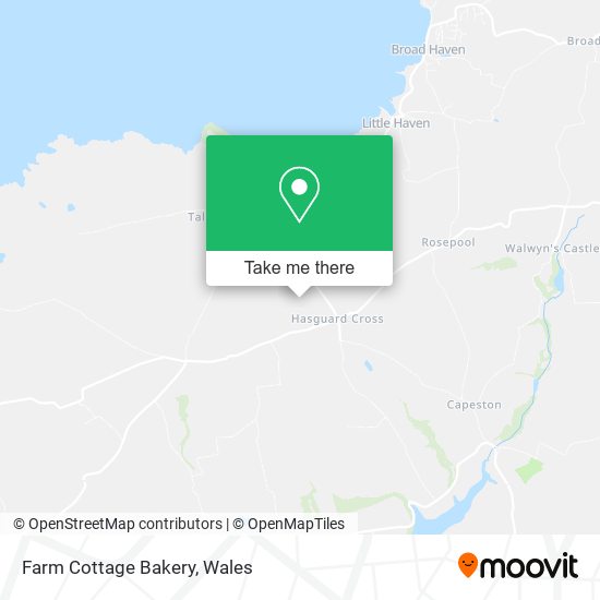 Farm Cottage Bakery map