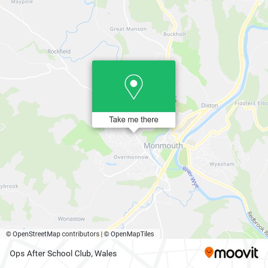 Ops After School Club map