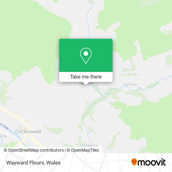 Wayward Flours map