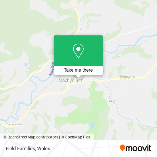 Field Families map