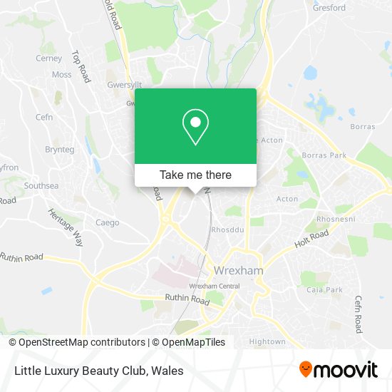 Little Luxury Beauty Club map