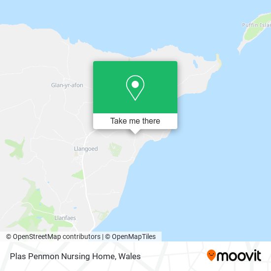Plas Penmon Nursing Home map