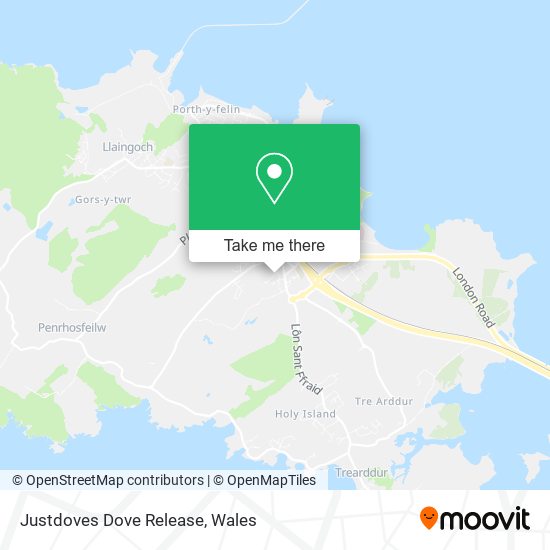 Justdoves Dove Release map