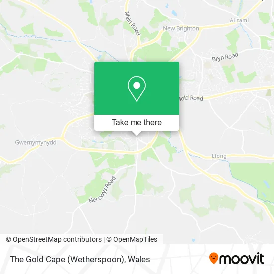 The Gold Cape (Wetherspoon) map