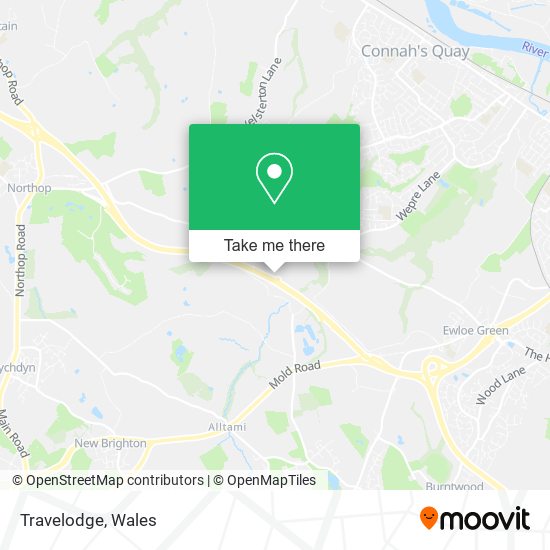 Travelodge map