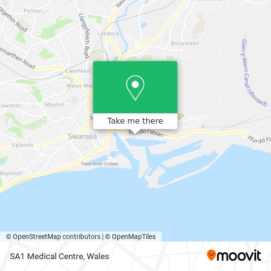 SA1 Medical Centre map