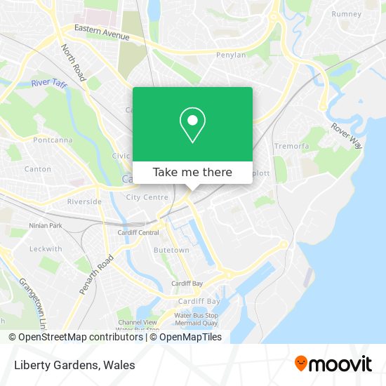 Liberty Gardens map