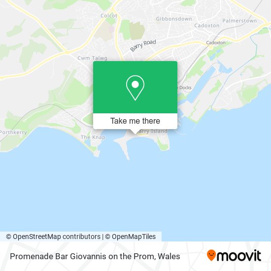 Promenade Bar Giovannis on the Prom map