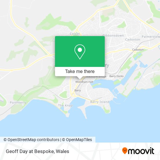 Geoff Day at Bespoke map