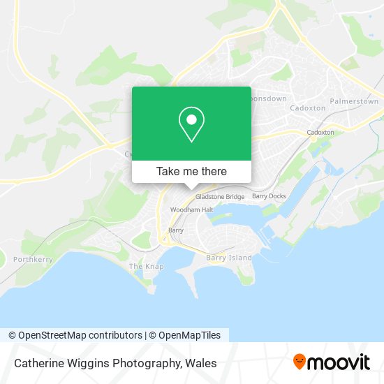 Catherine Wiggins Photography map