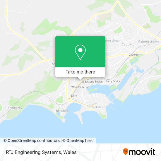 RTJ Engineering Systems map