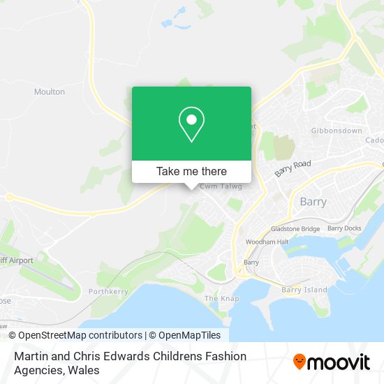 Martin and Chris Edwards Childrens Fashion Agencies map