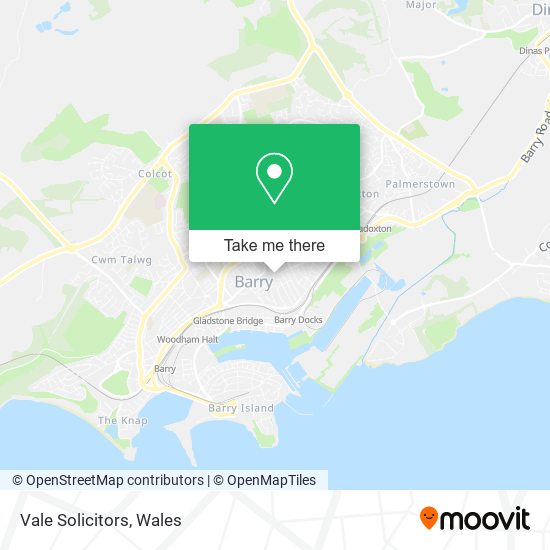 Vale Solicitors map